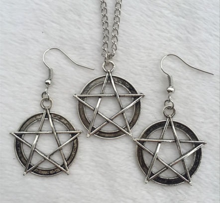 pentagram sieradenset